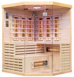 Sauna na podczerwień 150X150X200CM MO-EA3CR Infrared Mazur