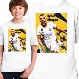 Koszulka Dziecięca Kylian Mbappe Real Madryt Francja Prezent