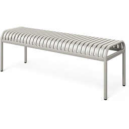 Ławka ogrodowa 130 cm Baiso - Beżowa