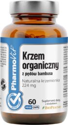 PharmoVit Krzem Organiczny z Pędów Bambusa, 60 kapsułek