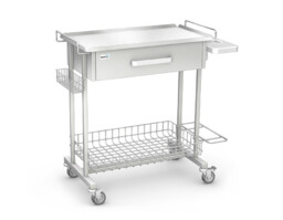 C-02/D1.ST zabiegowy wózek oddziałowy z szufladą