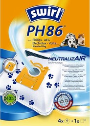 Swirl PH 86 NeutralizAir worki do odkurzacza Philips,