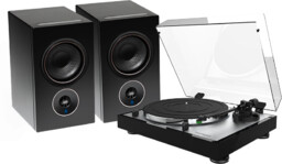 Thorens TD402 DD + Alpha IQ (czarny)