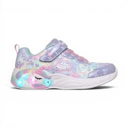Buty dla dziewcząt Skechers S-Lights Unicorn Dreams Heart