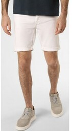 Replay Męskie szorty dżinsowe Mężczyźni Bawełna biały jednolity