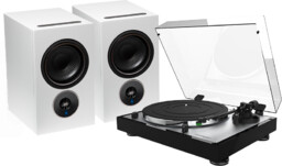 Thorens TD402 DD + Alpha IQ (biały)