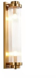 Brass Ionic - Nowoczesny Kinkiet Kolumna, 40cm, 2xE14,