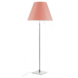 Luceplan - Costanza Lampa Podłogowa ze Ściemniaczem Alu/Edgy