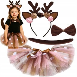 Strój Sarenki Renifer Jelonek Bambi Reniferka Jeleń Kostium