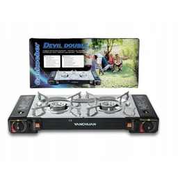 1x Kuchenka Turystyczna Zwykła Dwupalnikowa Yanchuan Devil Double