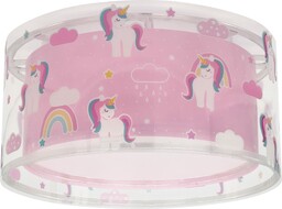 Dziecięca lampa sufitowa Dalber Unicorns Animals