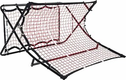 Pure 2Improve Unisex Soccer Rebounder, trampolina, czarno-czerwona, 111,7