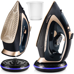 Żelazko bezprzewodowe Ultimate Smooth 2600W Złote MOZANO