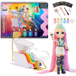 Rainbow High, salon piękności Playset