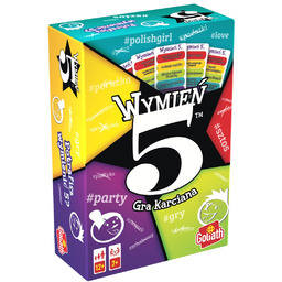 Goliath, Wymień 5, gra towarzyska, Goliath Games
