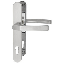 Klamka drzwiowa 35A/2200 na szyldzie PZ92 mm -