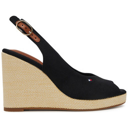 Espadryle Tommy Hilfiger Flag High Wedge Espad Slingback