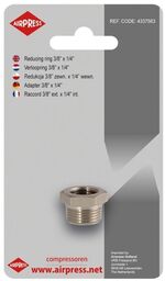 Redukcja mufa 1/4" x nypel 3/8" Airpress 4337563