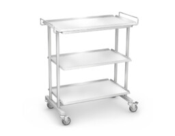 C-03/A.KO zabiegowy wózek oddziałowy ze stali kwasoodpornej