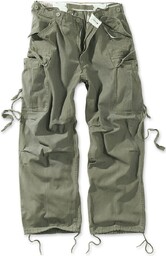 Spodnie Vintage Fatigues Surplus oliv XL