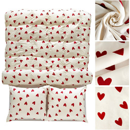 Pościel 160 x 200 3cz Gładka Eusebia Home