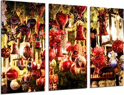 Obraz ścienny - ozdoba bożonarodzeniowa, 97 x 62