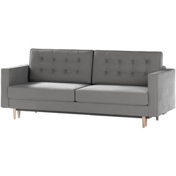 Sofa rozkładana Svein, ciepły szary, 224 x 97