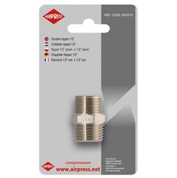 Nypel w blistrze 1/2" Airpress 4337513