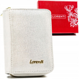 Portfel damski Lorenti 5157-BRS srebrny