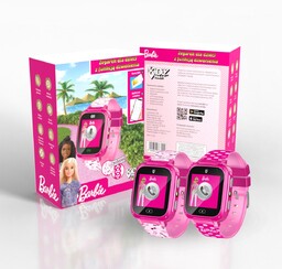 Smartwatch dla dziecka z połączeniami głosowymi KiDiZ Barbie