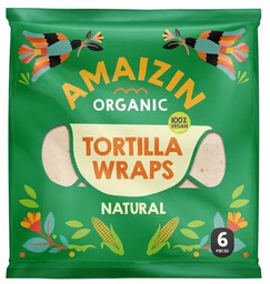 Amaizin Tortilla wrapy wraps 6 szt. 240 g