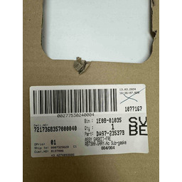 Uszczelka drzwi zamrażarki do lodówki 72cm x 57cm