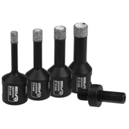 DEDRA Zestaw otwornic Vacuum Brazed DED1592SZ01 (5 elementów)