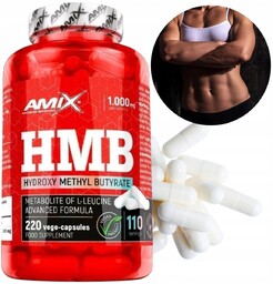 HMB Odchudzanie Regeneracja ANTYKATABOLIK ochrona mięśni Metabolit Leucyny