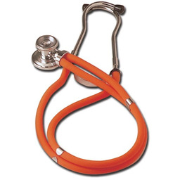 JOTARAP DOUBLE HEAD/TUBE STETHOSCOPE - pomaranczowy Stetoskop internistyczny