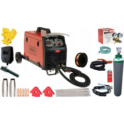 Spawarka Migomat Ideal Praktik Mig 200 Migomat Zestaw