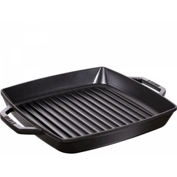 Staub Kwadratowa Patelnia żeliwna Grillowa Z Dwoma Uchwytami