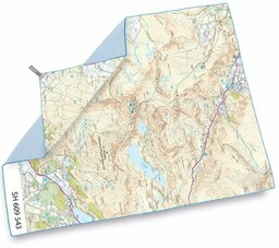 Ręcznik szybkoschnący Lifeventure SoftFibre OS Map Towel Giant