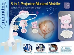 Projektor Muzyczna Karuzelka Infantino 4914 3W1