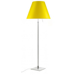 Luceplan - Costanza Lampa Podłogowa ze Ściemniaczem Alu/Smart