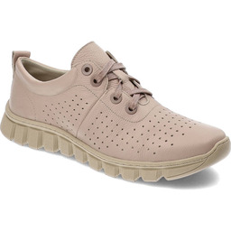 Pollonus Beżowe Półbuty Wygodne Skórzane Obuwie