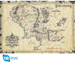 Plakat Lord of the Rings - Middle Earth