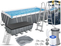 Basen 488x244x122 Stelażowy Bestway Ogrodowy 56670