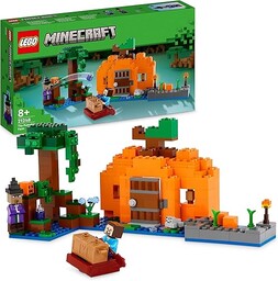 LEGO 21248 Minecraft Dyniowa farma, domek do zbudowania