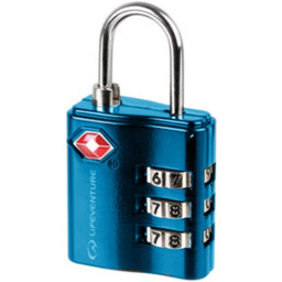 Lifeventure Zatwierdzona przez TSA kłódka bagażowa, 3-cyfrowa kłódka