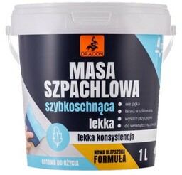 DRAGON Masa szpachlowa szybkoschnąca lekka 1kg