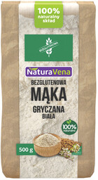 Naturavena Mąka gryczana biała bezglutenowa 500 g (EKO)