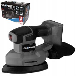 Graphite Szlifierka oscylacyjna akumulatorowa 18V Delta bez akum.