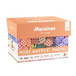 Klocki konstrukcyjne Marioinex Mini Waffle Pastel 500 el