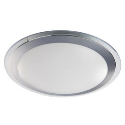 Plafon LED FLUO 24 W 4000 K biały/chrom